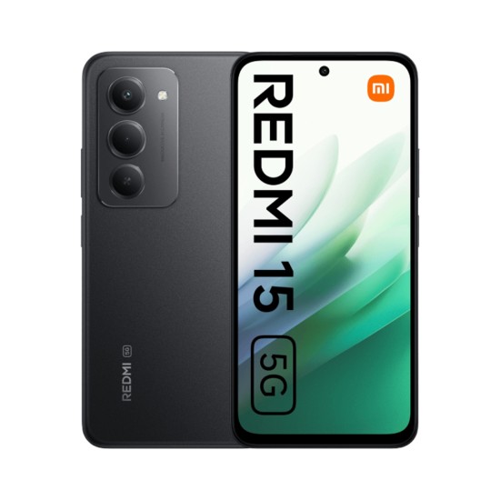 Smartphone Xiaomi Redmi 15 5G 8GB/256GB 6,9" Dual SIM Preto Meia Noite